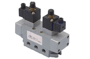 Пневмораспределители 5/2 и 5/3 с электропневмоуправлением